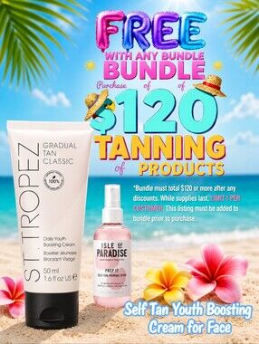 St.Tropez Daily Youth Boosting For Face Gradual Self Tanning Cream-  Anti Aging